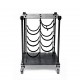 Industrial CAVA | Wine Rack Side Table