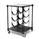 Industrial CAVA | Wine Rack Side Table