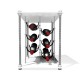 Bridal White CAVA | Wine Rack Side Table