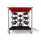 Prohibition Red CAVA | Wine Rack Side Table