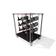 Prohibition Red CAVA | Wine Rack Side Table
