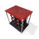 Prohibition Red CAVA | Wine Rack Side Table