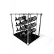 Black Velvet CAVA | Wine Rack Side Table