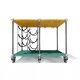 Passion Fruit CAVA | Wine Rack Side Table