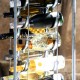 Black Chandelier CAVA | Wine Rack Mini Bar
