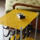 Yellow Mellow CAVA | Wine Rack Side Table