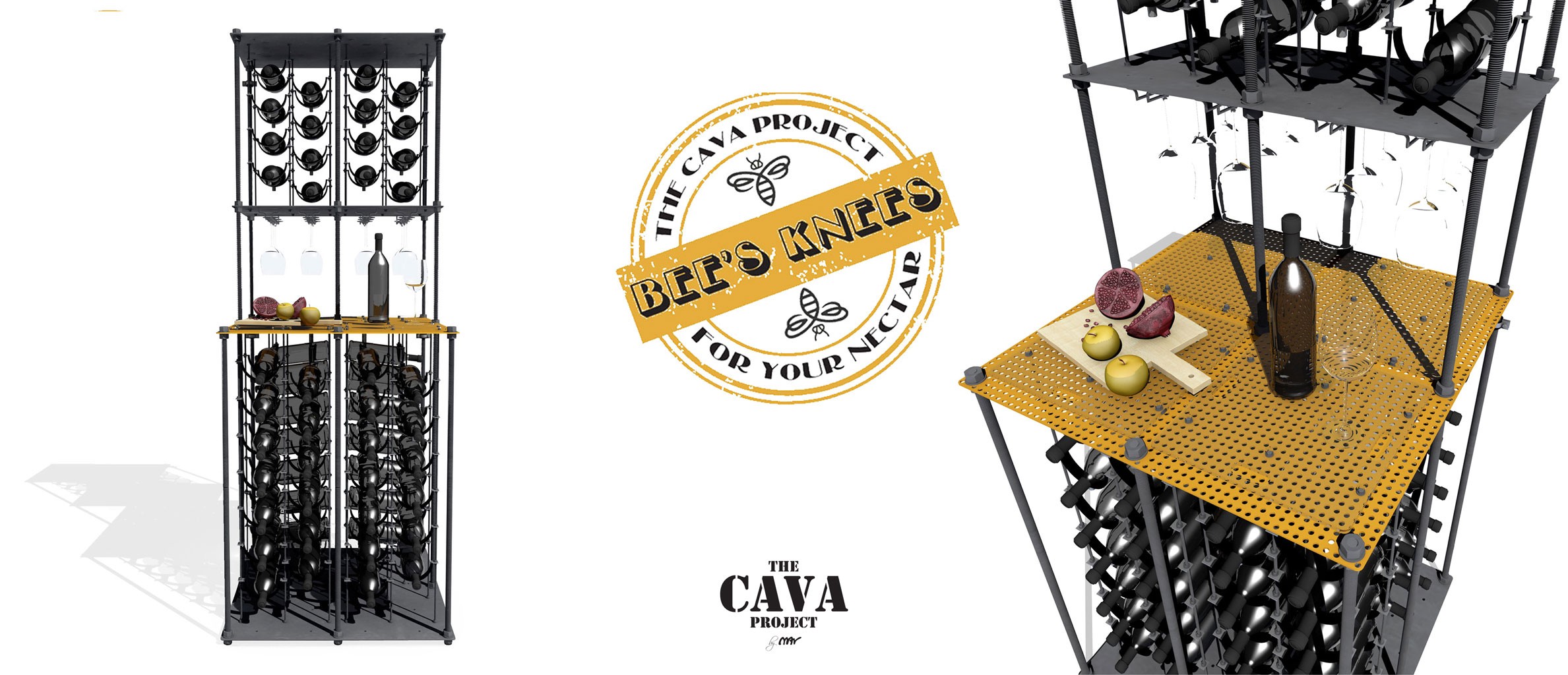Bees Knees CAVA | Wine Rack Big Bar